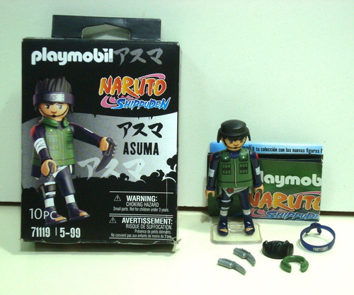 Playmobil 71119 Naruto Asuma Caja Abierta Leer