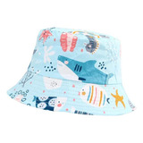 Gorro Algodon Sombrero De Sol Playero Viaje Bucket Hat Niños