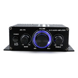 Amplificador De Potência Channel Mini Home 12v Bass Control