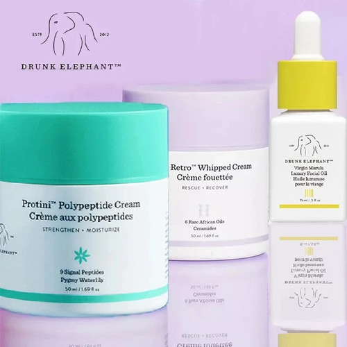 Set De Cuidado Facial Drunk Elephant Skin Care Cream Reafirm