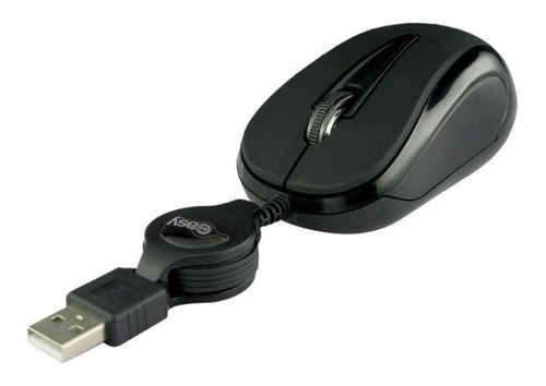 Mini Mouse Optico  Retractil Usb 1000dpi El-993346 Laptop /v