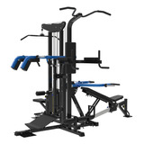 Home Gym 90 Kg Weight Stack 4 Estaciones - Q1016