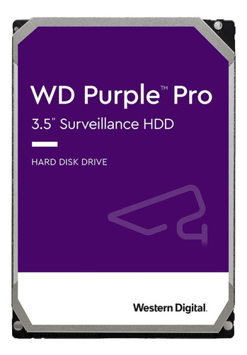 Disco Rígido Interno Western Digital Wd Purple Pro Wd181purp 18tb