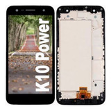 Tela Frontal Display Lcd Compativel Touch LG K10 Power C/aro