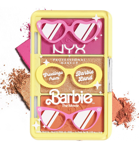 Paleta De Blushes Nyx Professional Makeup Barbie Movie