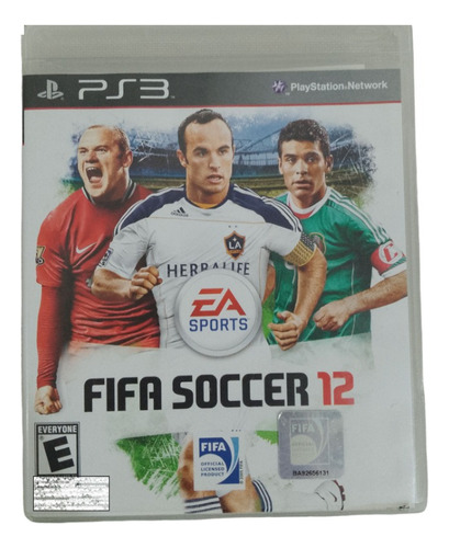 Juego Fifa Soccer 12 Ps3 Play3 Original Fisico Impecable !!