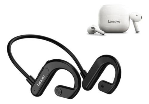 Audífonos Inalámbricos Conducción Ósea Lenovo X3+lenovo Lp40