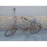 Antigua Bicicleta Plegable Rodado 20 - En Palomar - No Envio