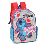 Mochila De Costas Infantil Escolar Original Stitch
