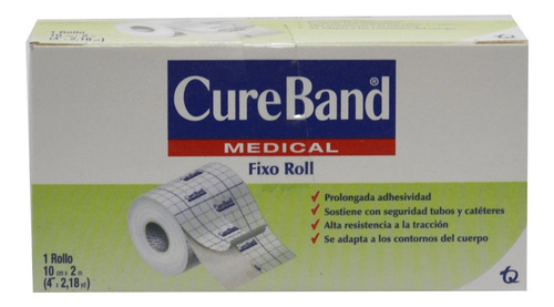 Fixo Roll Cureband Medical 10 Cm X 2 M