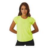 Remera Deportiva Dry Fit Mujer Runnig Ciclismo Fitness Neon