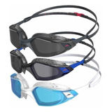 Gafas De Natación Speedo Aquapulse Pro Antiempañante Color Negro