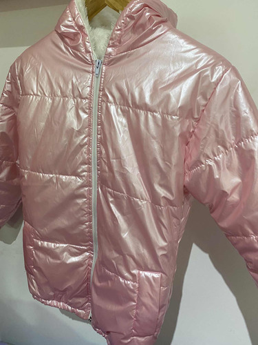 Campera Rosa Metalizada Nena