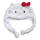 Hermoso Gorro De Felpa De Hello Kitty Para Niña