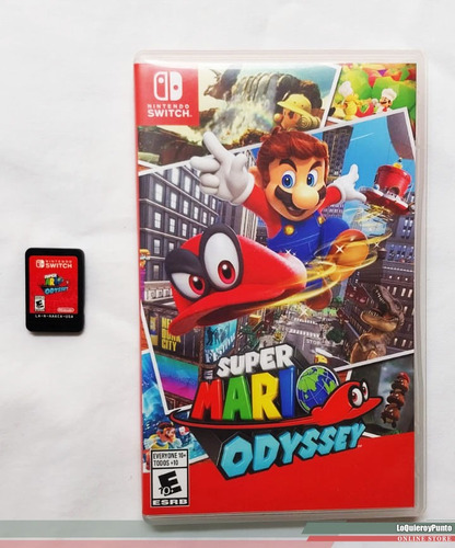 Super Mario Odyssey Juego Físico Para Nintendo Switch