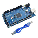 Placa Mega 2560 R3 Com Cabo Usb (compatível Com Arduino)