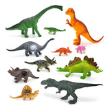 Paquete De 12 Juguetes De Dinosaurio Para Niños Figuras Real