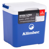 Nevera Portátil Polipropileno Azul 7 Litros Classic Klimber