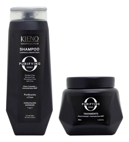 Purifying Zero Shampoo + Tratamiento - Kleno Kit Completo