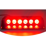 Giroflex Strobo Interno C/ Ventosas 6 Leds Vermelho Policia