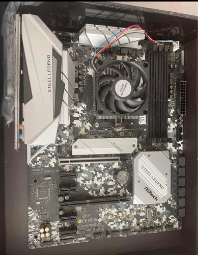 Board Asrock B450m Steel Legend - Motherboard Amd Ryzen Apus