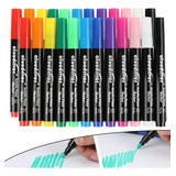 Bolígrafos De Pintura Acrílica, 12 Colores De Tinta B...