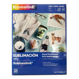 250 Hojas Carta Premium Sublimación Papel Sublimar Kronaline