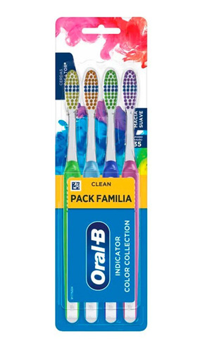 Cepillo Dental Clean Oral-b Suave X 4 Uds