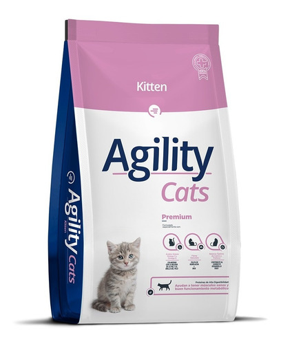 Agility Para Gatos Kitten De 10 Kg