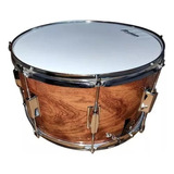 Caixa De Repique Premium Dsw148 Natural Dark 14 X 8 Polegada