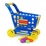 Carrito De Supermercado Educativo - Incluye Alimentos Y Acce