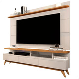 Rack Com Painel Para Sala Vivare Wood 1.8 Tv 72 Pol. - 3 Gav