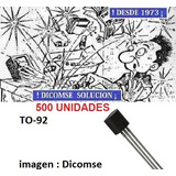 Transistor Bc548 Bc548b Bc548c  548 To-92  Lote X 500 Unid