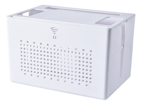 (w) Caja De Almacenamiento Para Enrutador Wifi, Enchufe De E