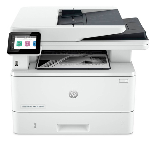 Impresora Hp 4103fdw Laser Multifuncional Monocromatica