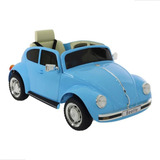 Carro Elétrico Infantil 12v Fusca Beetle C/ Controle Som Luz