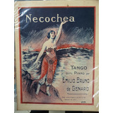 Antigua Partitura De Tango De 1930-necochea-