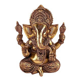 Liv Estatuas De Ganesha De Latón De 9 Pulgadas Para Decoraci