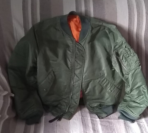 Campera De Vuelo Alpha Industries Original Usaf Ma-1