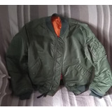 Campera De Vuelo Alpha Industries Original Usaf Ma-1