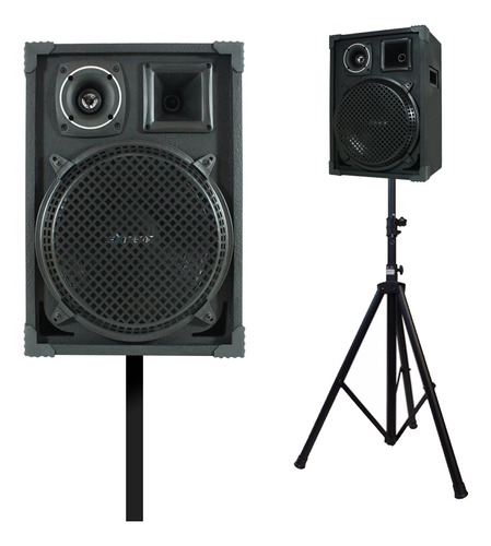 Kit 2 Caixas De Som Acústica Music Way 500w Rms 12  Passiva