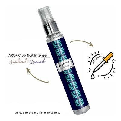 Perfume Aro+ Club Nuit Intense 75ml Amaderado Especiado Spray | Meses sin interés
