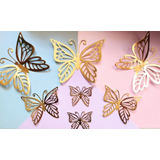 Mariposas Decorativas Para Globos X 12
