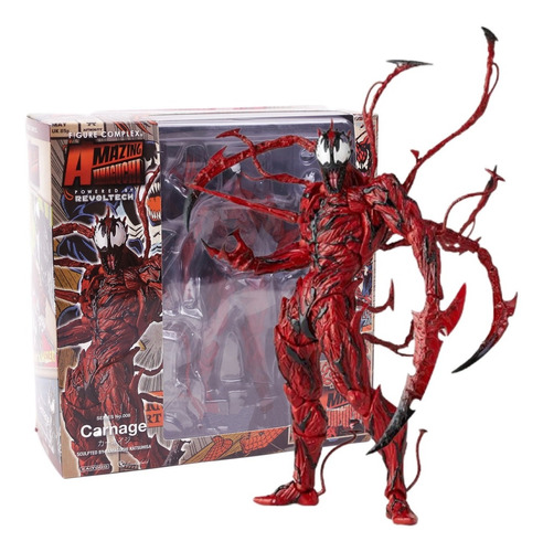 Figura Carnage Chino Bootleg Venom Amaz Yamaguchi Revoltech 