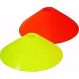 Cono Tortuga Fluor Flexible X10 Unid Pvc Para Entrenamiento 