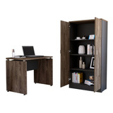 Mesa Escritorio M-100 + Biblioteca 2p Home Office