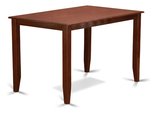 East West Furniture Mesa De Comedor De Madera Mah-t De Medi.