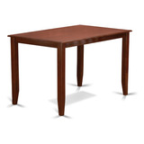 East West Furniture Mesa De Comedor De Madera Mah-t De Medi.