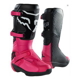 Botas Fox Mujer Buckle Comp  7us Mx23 Rosa Y Negro