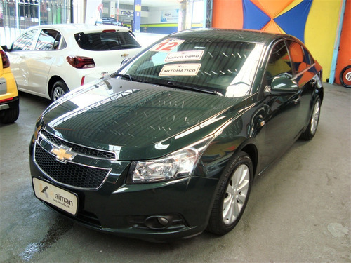 CRUZE LTZ 1.8 FLEX / ÚNC. DONO/ AUTOMÁTICO / BANCOS EM COURO